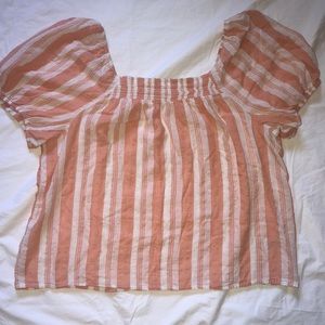 Peach blouse!!